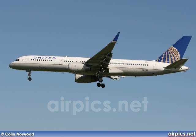 N17122, Boeing 757-200, United Airlines