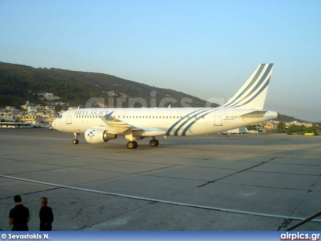 SX-BVD, Airbus A320-200, Hellas Jet
