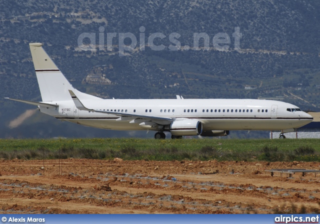 N371BC, Boeing 737-800/BBJ2, Mid East Jet