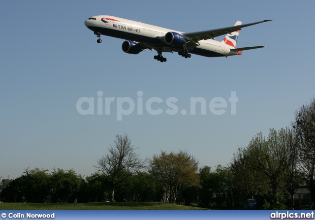 G-STBA, Boeing 777-300ER, British Airways