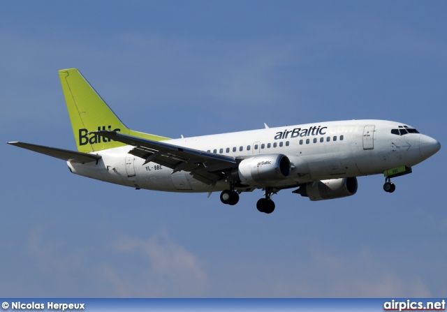 YL-BBE, Boeing 737-500, Air Baltic