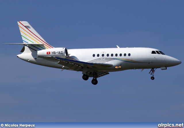 HB-IAZ, Dassault Falcon-2000, TAG Aviation