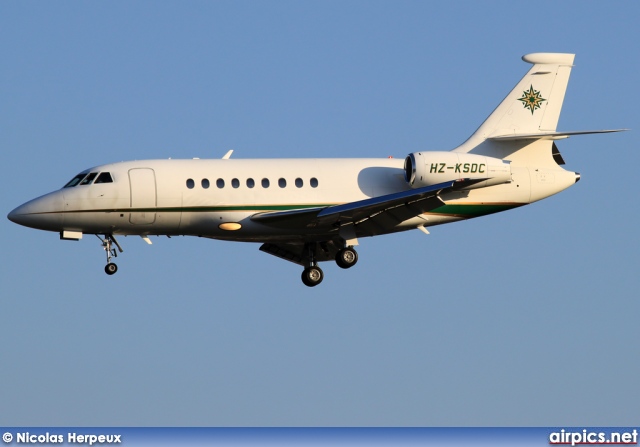 HZ-KSDC, Dassault Falcon-2000, NetJets Middle East