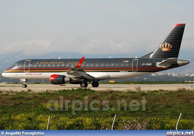 JY-EMC, Embraer ERJ 170-200LR, Royal Jordanian