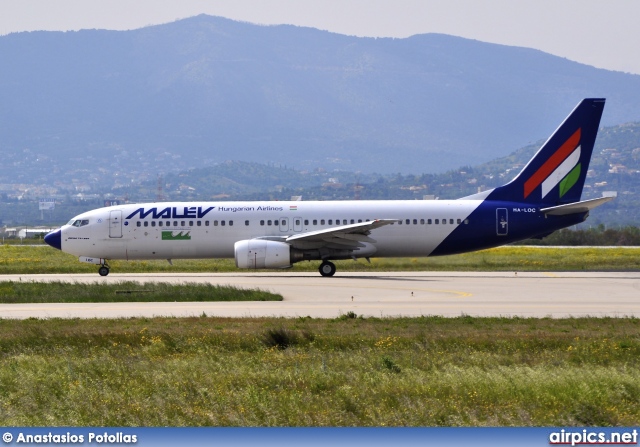 HA-LOC, Boeing 737-800, MALEV Hungarian Airlines