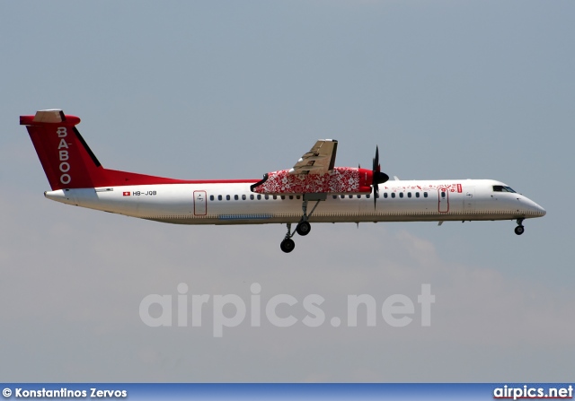 HB-JQB, De Havilland Canada DHC-8-400Q Dash 8, Flybaboo