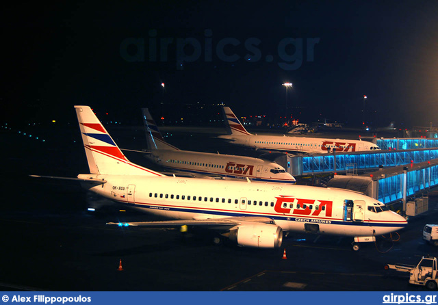 OK-XGV, Boeing 737-500, CSA Czech Airlines