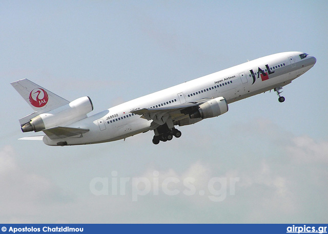 JA8532, McDonnell Douglas DC-10-40, Japan Airlines