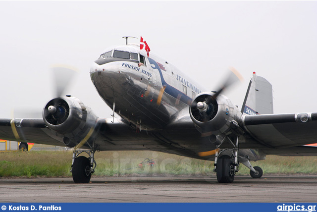 SE-CFP, Douglas DC-3-A, Scandinavian Airlines System (SAS)