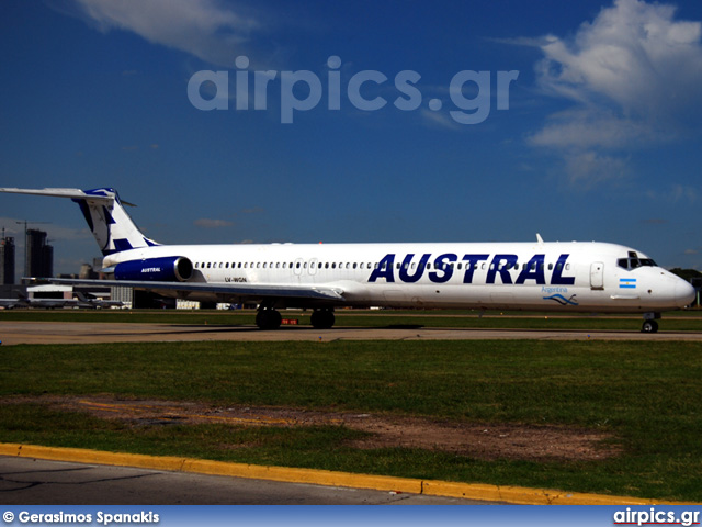 LV-WGN, McDonnell Douglas MD-83, Austral