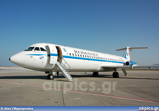 YR-BRE, BAC 1-11-500, Romanian Government