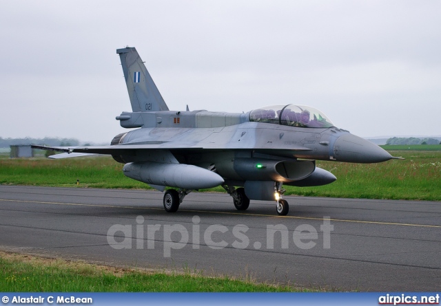 021, Lockheed F-16-D Fighting Falcon, Hellenic Air Force