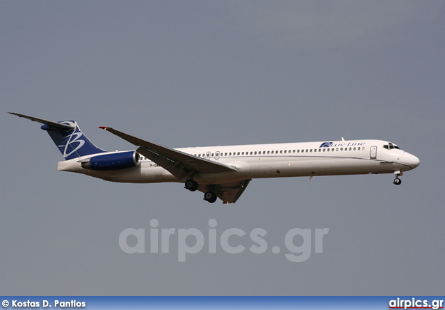 F-GMLK, McDonnell Douglas MD-83, Blue Line