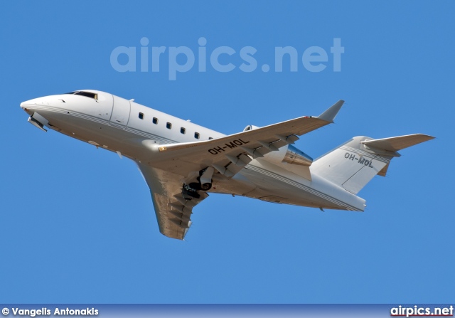 OH-MOL, Bombardier Challenger 600-CL-604, Private