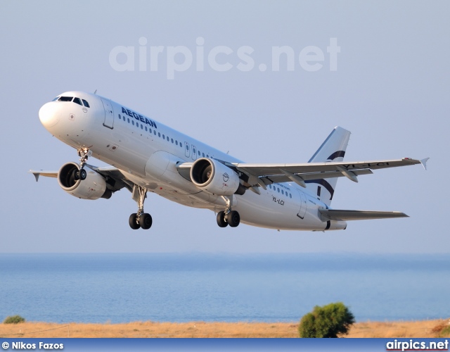 YL-LCI, Airbus A320-200, Aegean Airlines