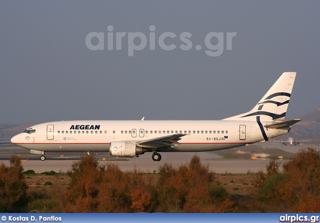 SX-BGJ, Boeing 737-400, Aegean Airlines