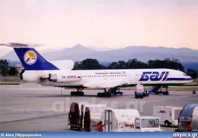 RA-85816, Tupolev Tu-154-M, Bashkir Airlines (BAL)