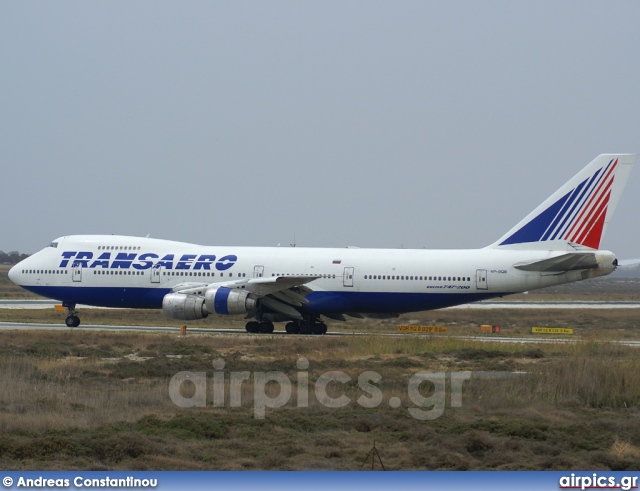 VP-BQB, Boeing 747-200B, Transaero
