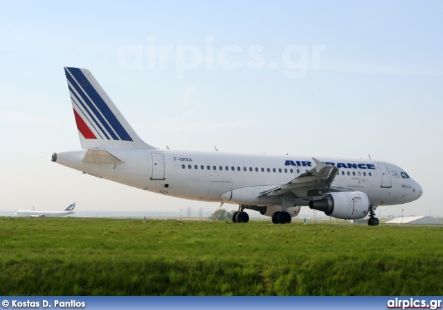 F-GRXA, Airbus A319-100, Air France