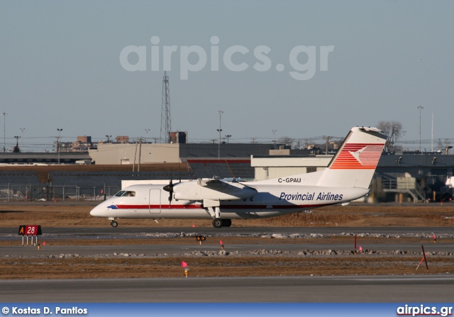 C-GPAU, De Havilland Canada DHC-8-100 Dash 8, Provincial Airlines