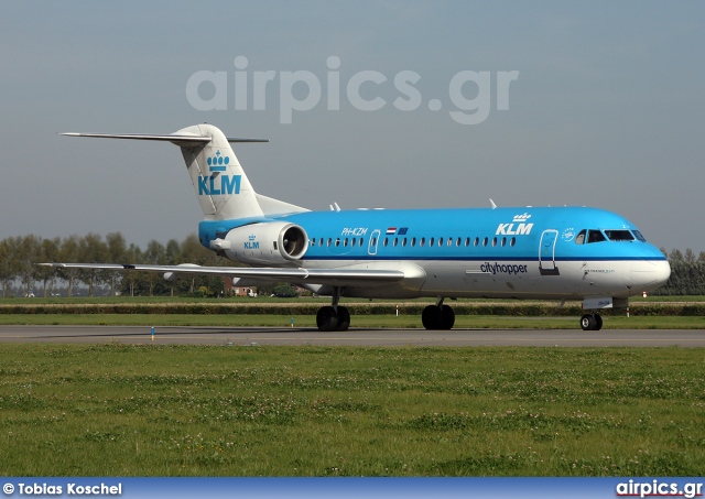 PH-KZM, Fokker 70, KLM Cityhopper