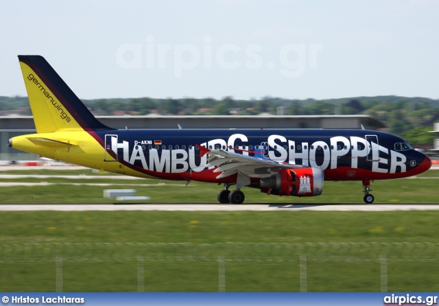 D-AKNI, Airbus A319-100, Germanwings