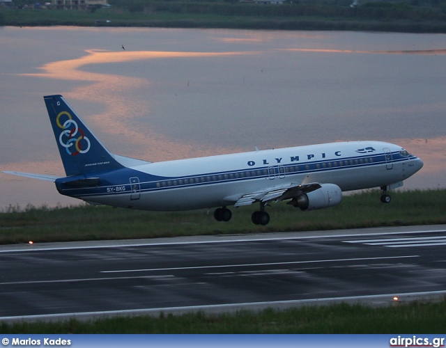 SX-BKG, Boeing 737-400, Olympic Airlines