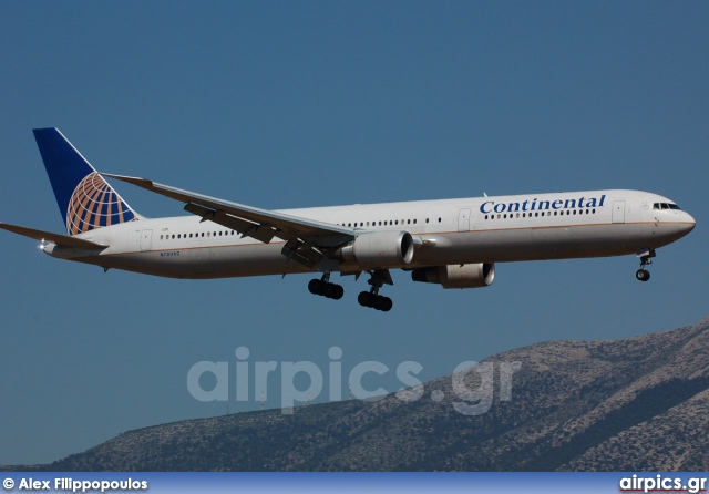 N78060, Boeing 767-400ER, Continental Airlines