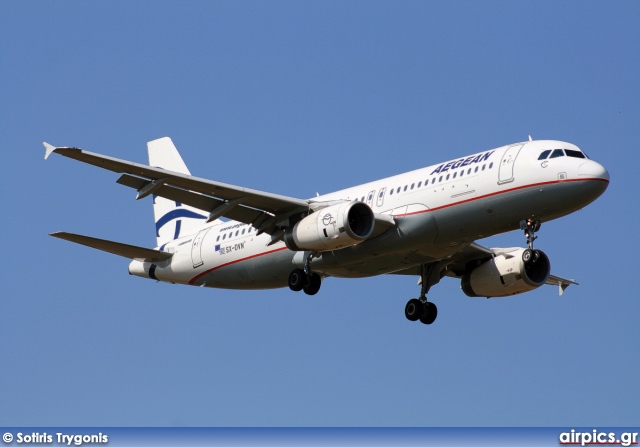 SX-DVN, Airbus A320-200, Aegean Airlines