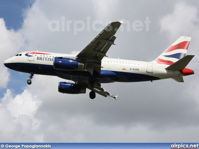 G-EUPD, Airbus A319-100, British Airways