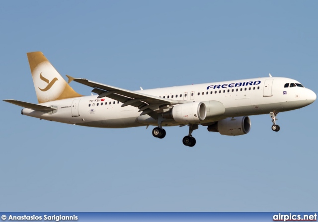 TC-FBH, Airbus A320-200, Freebird Airlines