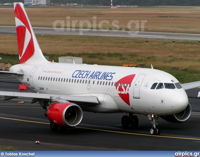 OK-NEN, Airbus A319-100, CSA Czech Airlines