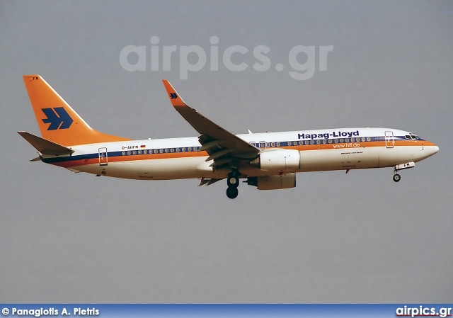 D-AHFM, Boeing 737-800, Hapag Lloyd