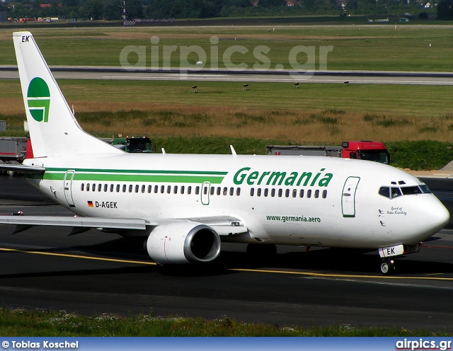 D-AGEK, Boeing 737-300, Germania