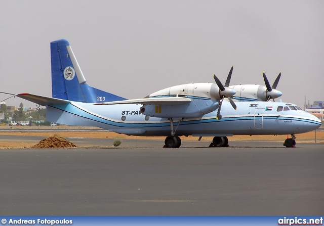ST-PAW, Antonov An-32-B, Sudan Police