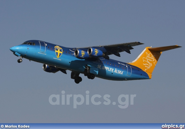 SE-DSU, British Aerospace Avro RJ100, Malmo Aviation