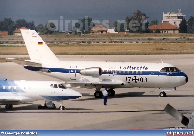 17-03, VFW-Fokker 614, German Air Force - Luftwaffe
