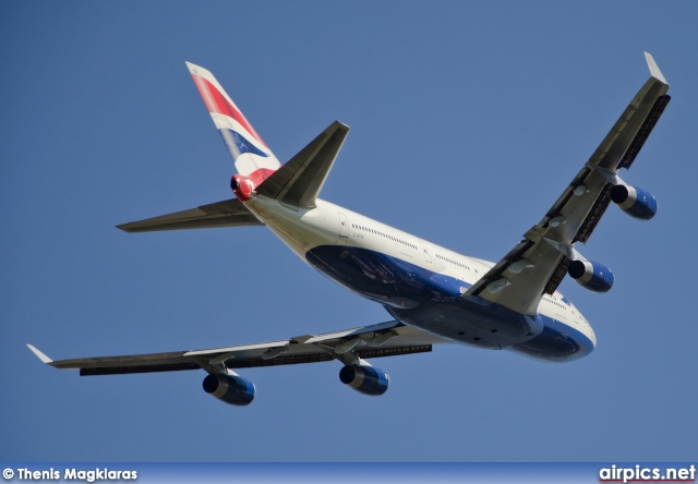 G-BYGE, Boeing 747-400, British Airways