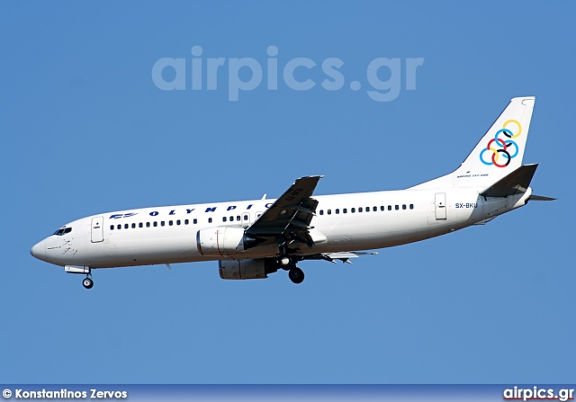 SX-BKU, Boeing 737-400, Olympic Airlines