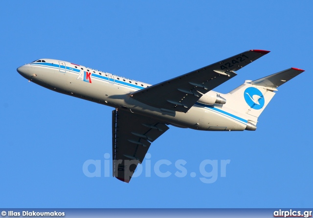 RA-42421, Yakovlev Yak-42-D, Kuban Airlines