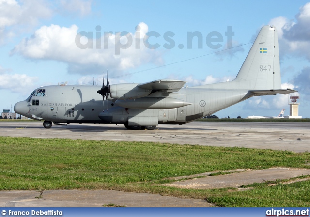 84007, Lockheed C-130-H Hercules, Swedish Air Force