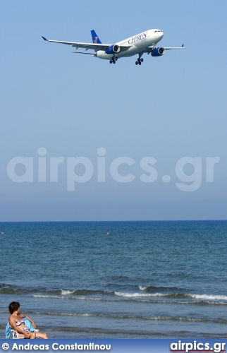 5B-DBS, Airbus A330-200, Cyprus Airways