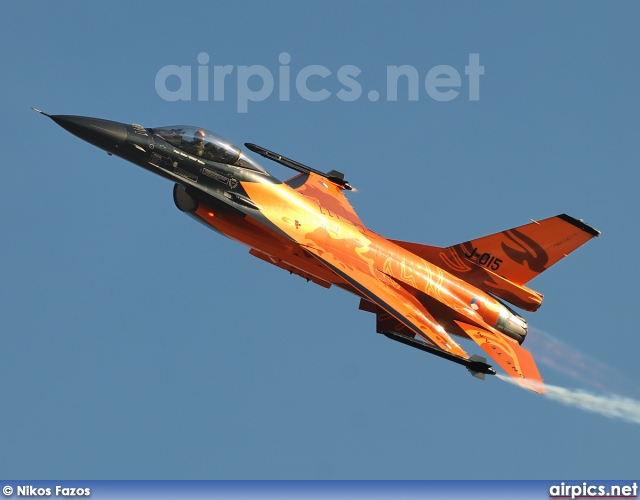 J-015, Lockheed F-16-AM Fighting Falcon, Royal Netherlands Air Force
