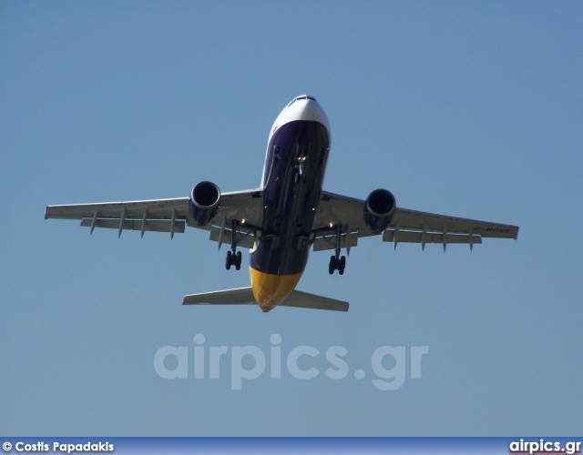 G-MONR, Airbus A300B4-600R, Monarch Airlines