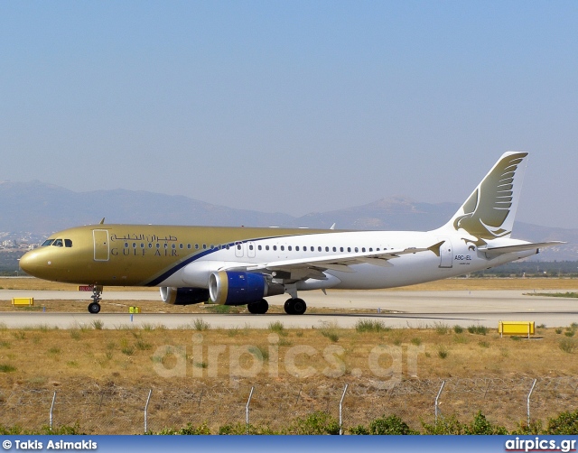 A9C-EL, Airbus A320-200, Gulf Air