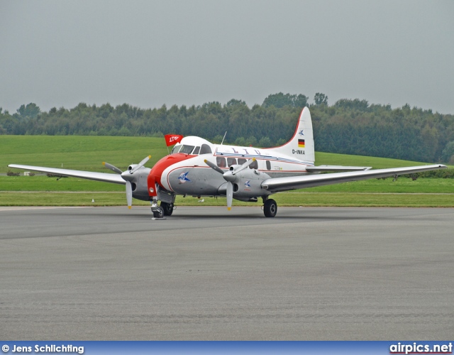 D-INKA, De Havilland DH-104-Dove, LTU International Airways