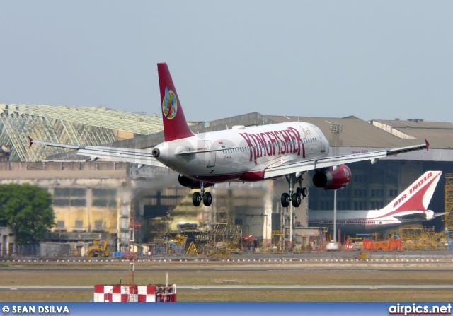 VT-KFA, Airbus A320-200, Kingfisher Airlines