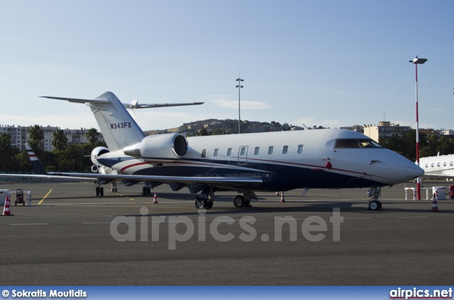 N343FX, Bombardier Challenger 600-CL-605, Private