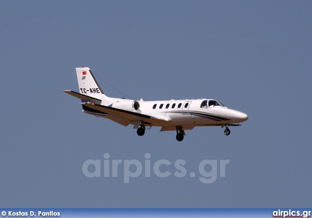TC-AHE, Cessna 550-Citation II, Private