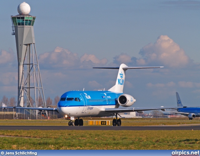 PH-WXD, Fokker 70, KLM Cityhopper